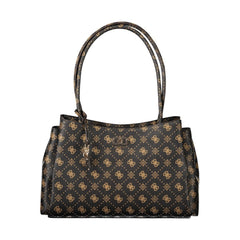 Guess Jeans Marrone Polyurethane Women Handbag