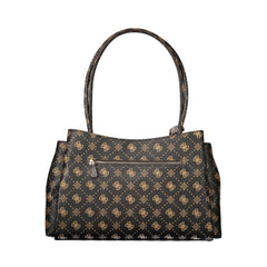 Guess Jeans Marrone Polyurethane Women Handbag