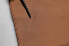Dolce & Gabbana Brown Cotton Straight Men Dress Trouser Pants