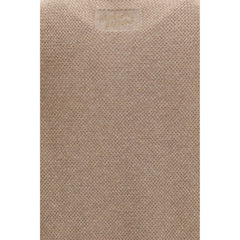 Maison Kitsuné Beige Cotton Polo Shirt