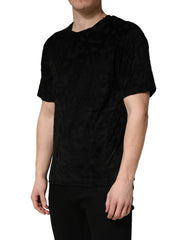 Dolce & Gabbana Black DG Mania Logo Print Casual  T-shirt