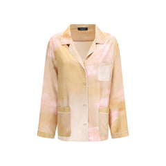 Fabiana Filippi Multicolor Silk Pattern Shirt