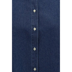 Deperlu Blue Denim Shirt