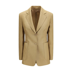 Max Mara Beige Linen Jacket