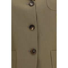 Fabiana Filippi Brown Viscose Blazer