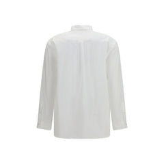 Deperlu White Cotton Shirt