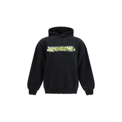 Balenciaga Black Cotton Sweatshirt