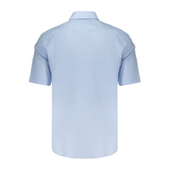Hugo Boss Azzurro Cotton Men Shirt