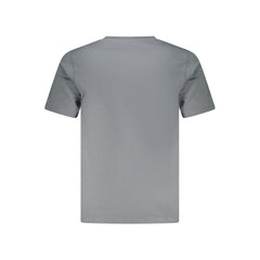 Converse Gray Cotton Men's T-Shirt