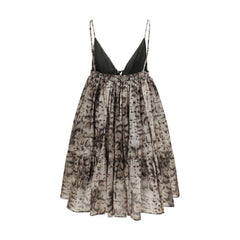 PINKO Beige Cotton Casual Dress