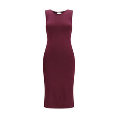 SA SU PHI Purple Silk Long Dress