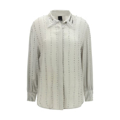 PINKO Gray Viscose Shirt