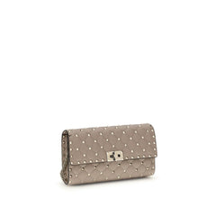 Valentino Garavani Multicolor Calf Leather Bos Taurus Shoulder Bag