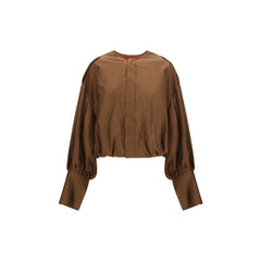 The Latest Brown Lycra Shirt