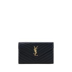 Saint Laurent Black Calf Leather Bos Taurus Shoulder Bag
