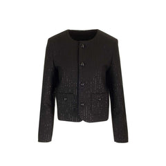 Celine Black Polyamide Coat