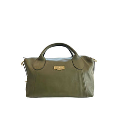 Baldinini Trend Green Leather Women Handbag