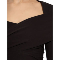 Dolce & Gabbana Black Elastane Tank Tops