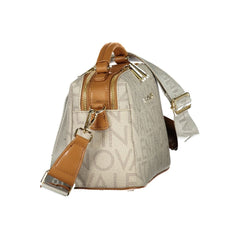 Mario Valentino Beige Polyurethane Women's Bag