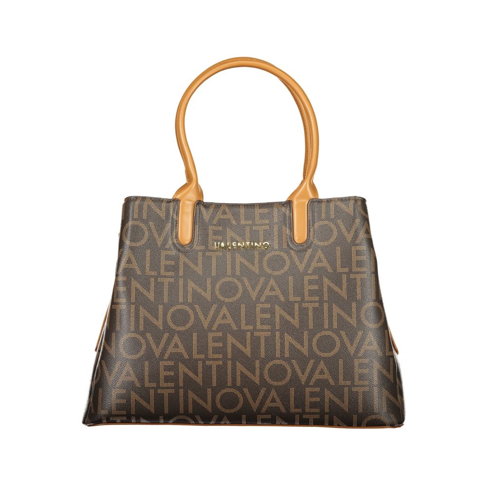 Mario Valentino Brown Polyurethane Women's Bag