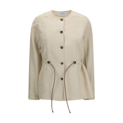 Max Mara Beige Linen Clothing