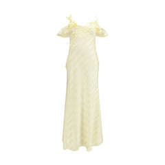 Self-Portrait Bicolor Polyester Casual Dress