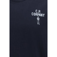 C.P. Company Blue Cotton T-Shirt
