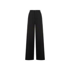 Balenciaga Black Wool Flared Pants