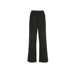 Maison Margiela Black Viscose Casual Pants
