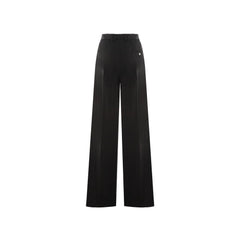 Balenciaga Black Wool Flared Pants
