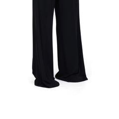 Maison Margiela Black Viscose Casual Pants