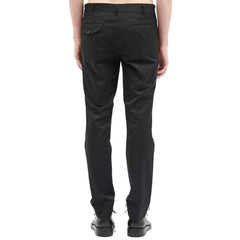 Comme Des Garçons Black Nylon Casual Pants