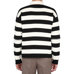 Gucci White Cotton Polo Shirt