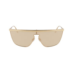 Victoria Beckham Gold Metal Sunglasses
