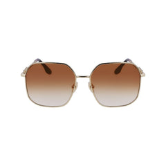 Victoria Beckham Gold Metal Sunglasses