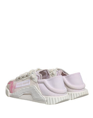 Dolce & Gabbana White NS1 Lace Up Low Top Sneakers Shoes