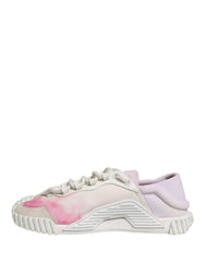 Dolce & Gabbana White NS1 Lace Up Low Top Sneakers Shoes