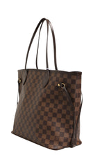 Louis Vuitton Neverfull MM Damier Ebene Tote
