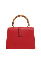 Gucci Dionysus Bamboo Medium Top Handle Bag White Blue Red