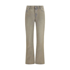 Our Legacy Bicolor Cotton Bootcut Jeans