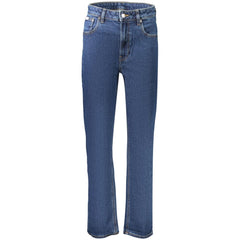 Calvin Klein Blue Cotton Women's Jeans