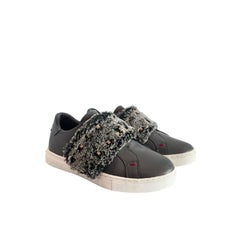 Borbonese Grey Rubber Women Sneaker