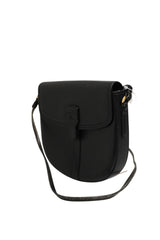 Burberry Black and Gold leather logo crossbody bag