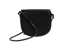 Burberry Black and Gold leather logo crossbody bag
