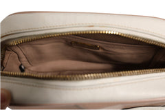 Prada Clay Gray Small Leather Shoulder Bag