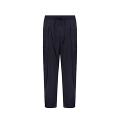 Herno Blue Elastane Casual Pants