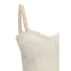 Balmain Beige Polyester Blouse