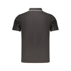 Coveri Moving Black Cotton Men's Polo