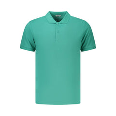 Coveri Moving Green Cotton Men's Polo
