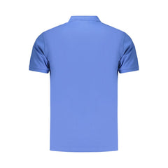 Coveri Moving Blue Cotton Men's Polo Shirt
